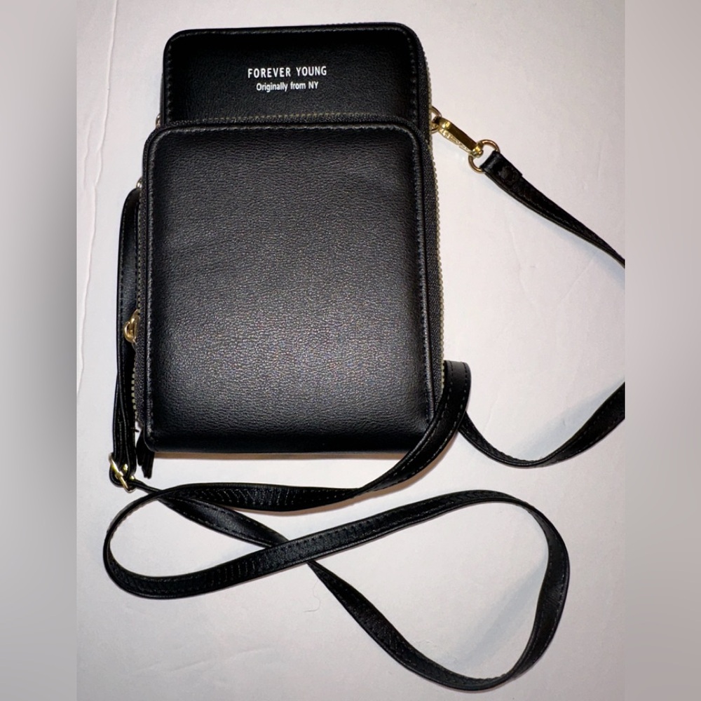 Forever Young Black Crossbody Bag